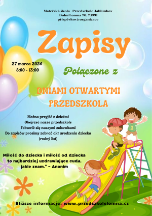 Zapisy przedszkole